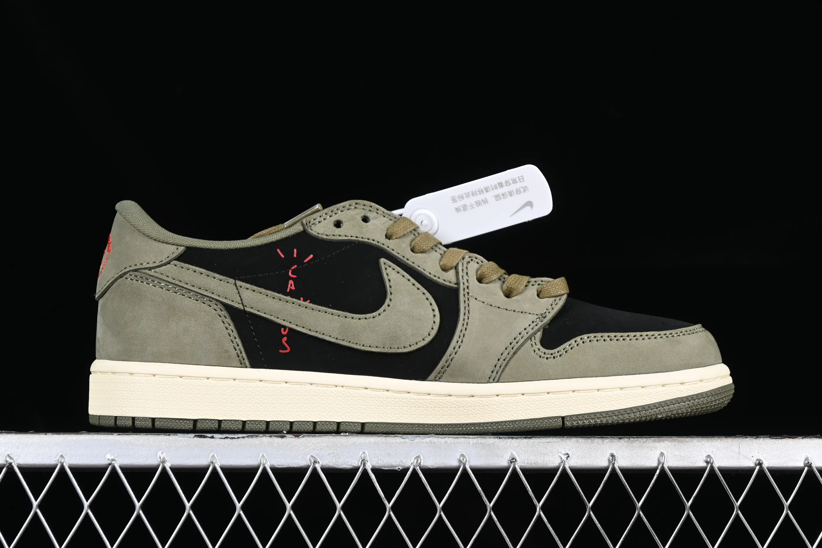 All categories Air Jordan Jordan series basketball shoes Air Jordan 1 Low Travis Scott x Air Jordan 1 Low OG AJ1 Joe 1 undercut low DM7866-002